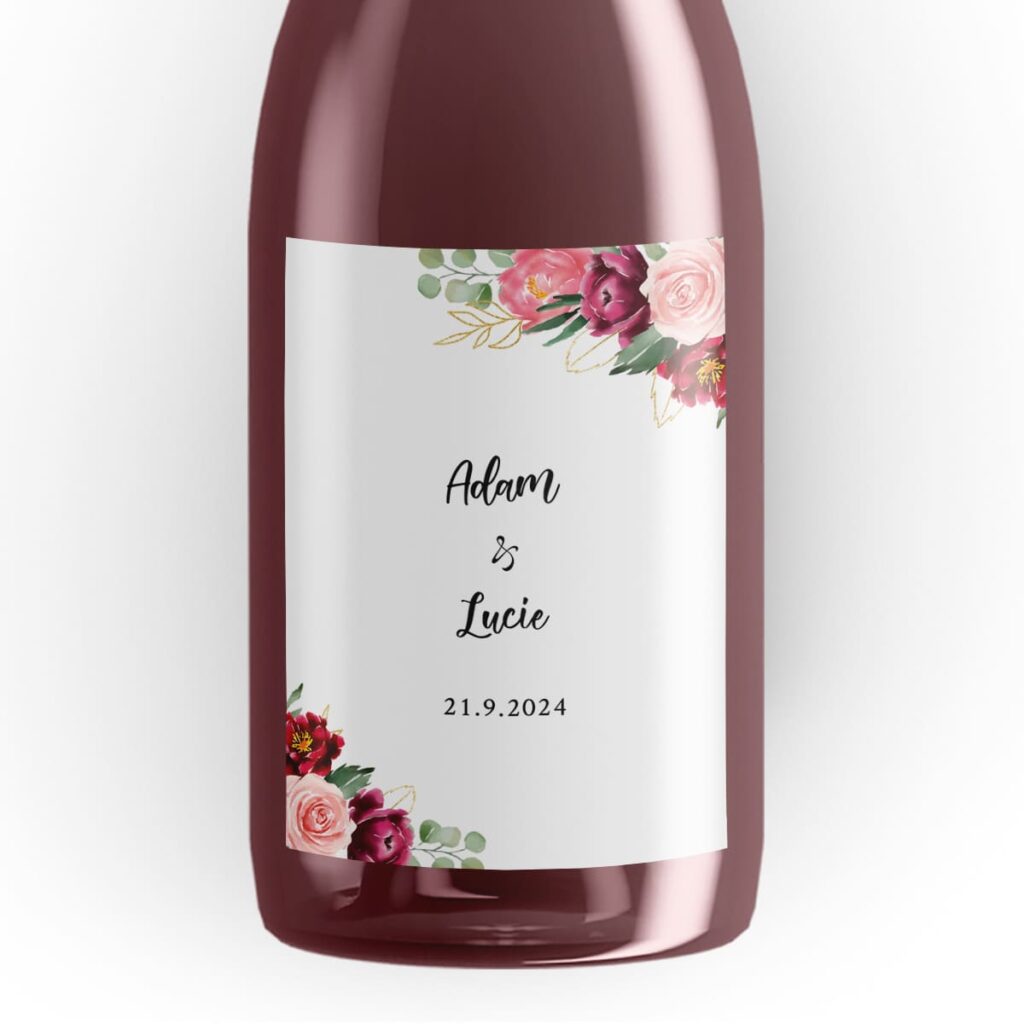 Svatební etiketa na víno 2023 37