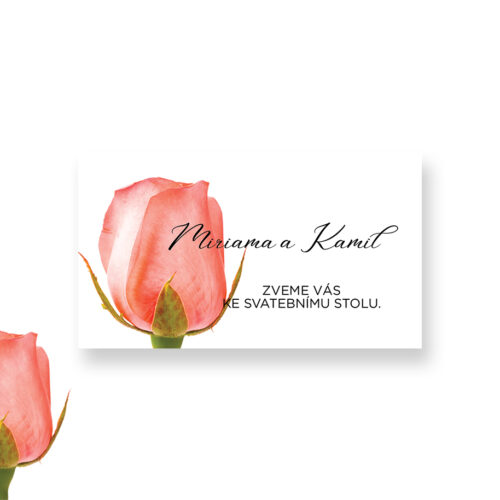 Pozvánka ke svatebnímu stolu JSO60