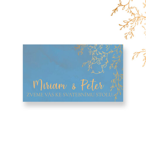Pozvánka ke svatebnímu stolu LSO126LB
