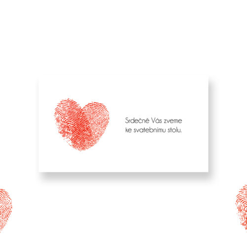 Pozvánka ke svatebnímu stolu LSO67