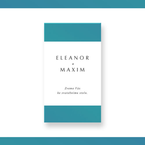 Pozvánka ke svatebnímu stolu LSO99