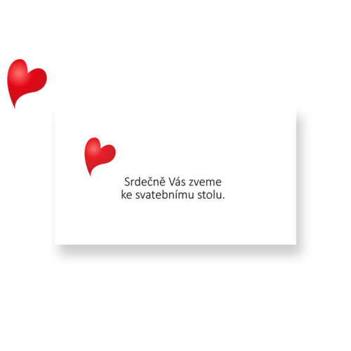 Pozvánka ke svatebnímu stolu SNAP25