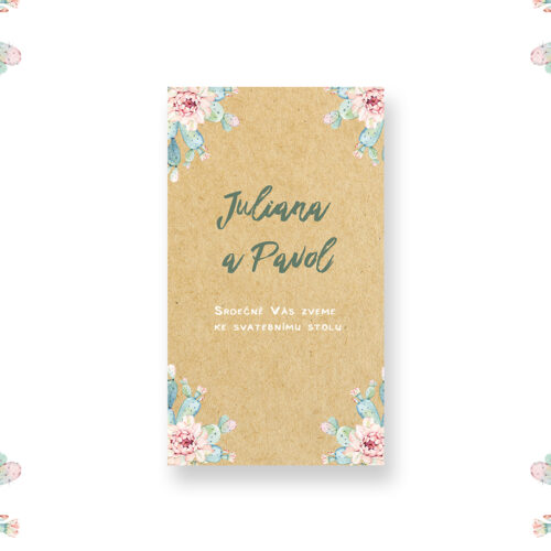 Pozvánka ke svatebnímu stolu SNAP35