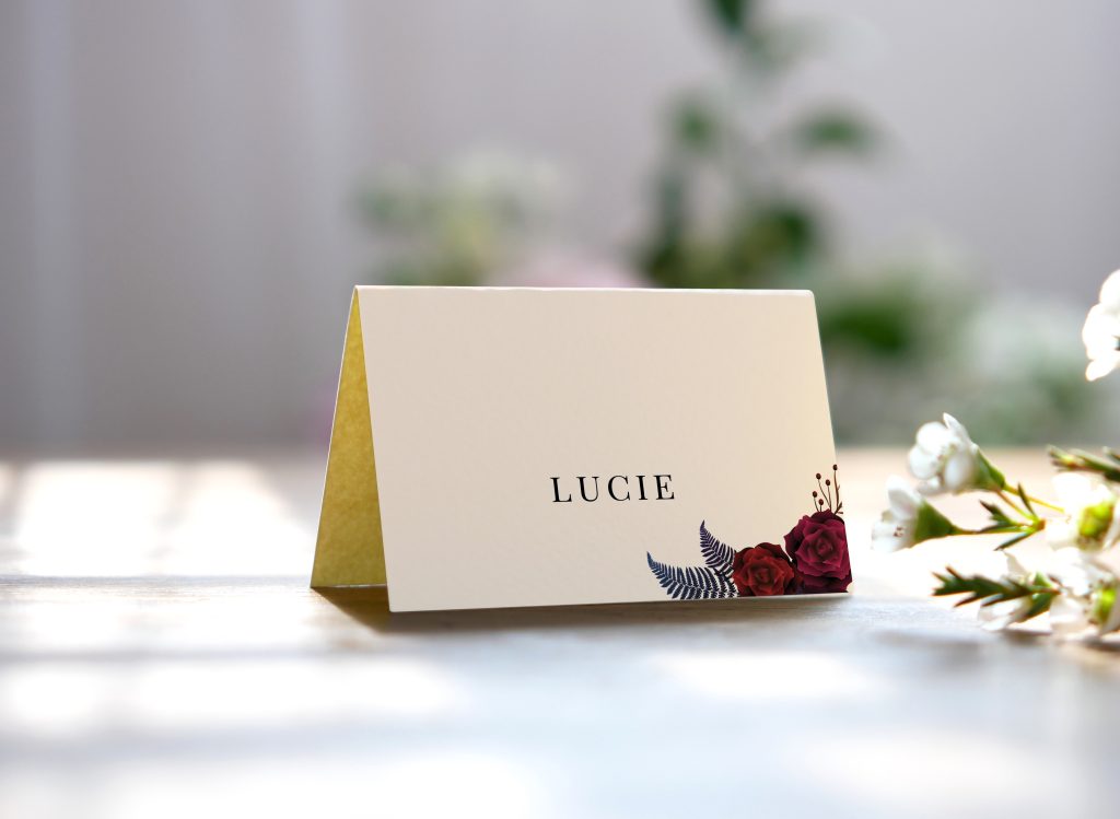 Jmenovka na svatbu NO48