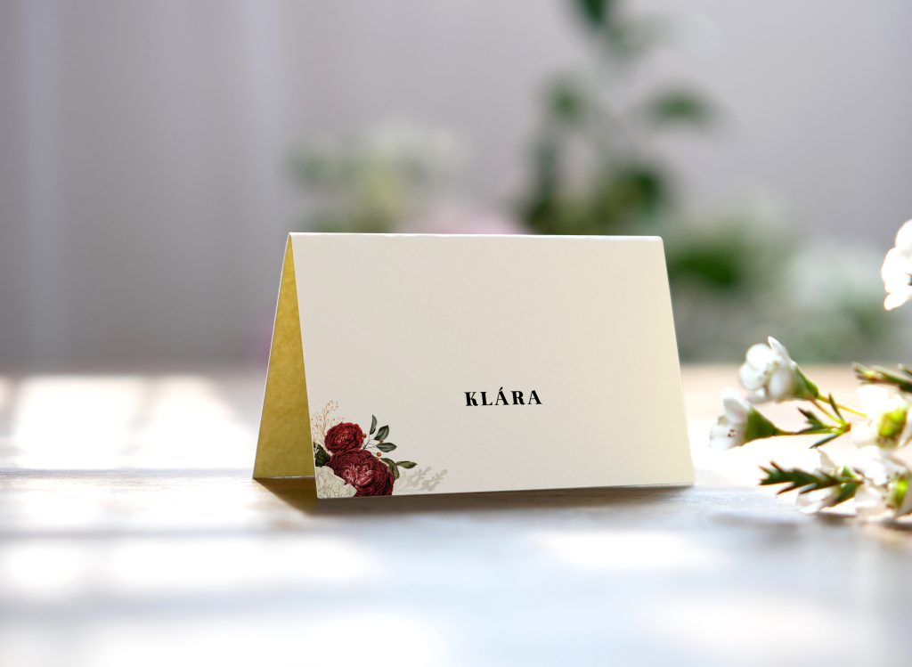 Jmenovka na svatbu KSO58