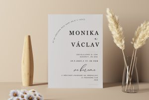 jednoduchí svatební oznámení