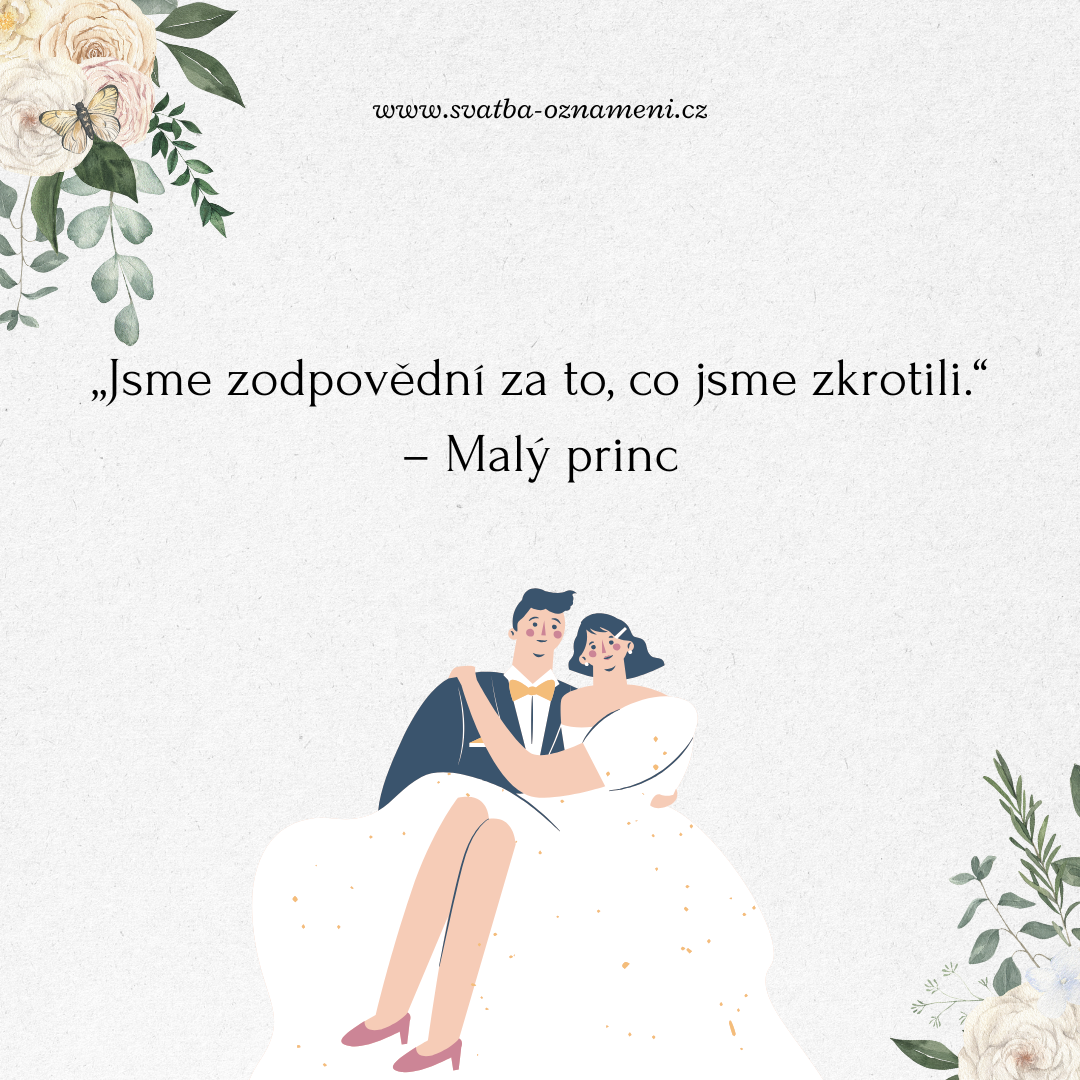 nejkrásnější svatební citáty