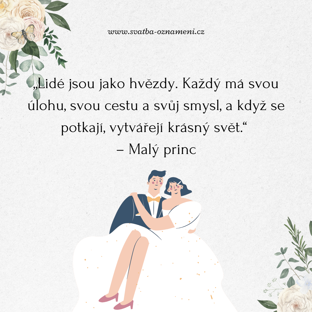 nejkrásnější svatební citáty