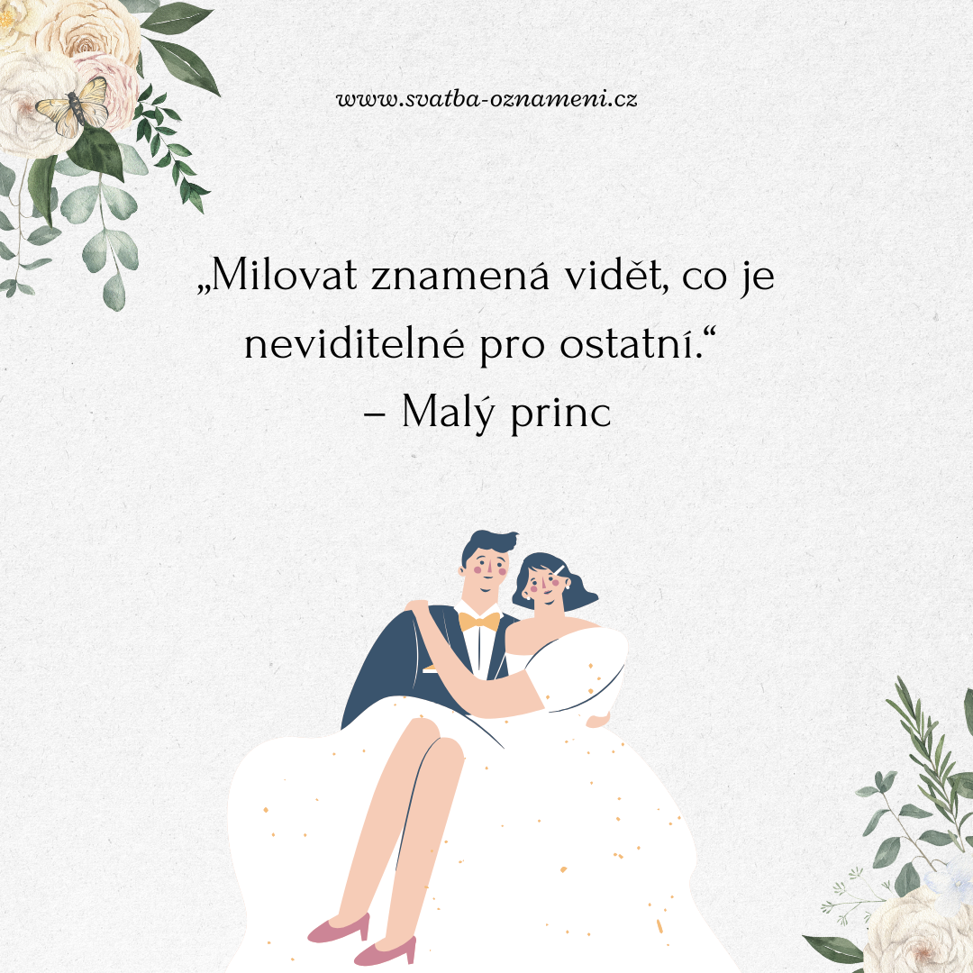 nejkrásnější svatební citáty