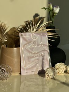 Luxusní svatební oznámení RoyalSatén