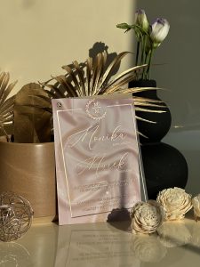 Luxusní svatební oznámení RoyalSatén