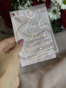 Luxusní svatební oznámení RoyalSatén