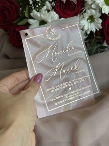 Luxusní svatební oznámení RoyalSatén