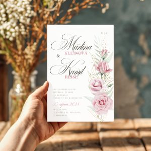 luxusni svatebni oznameni LSO2025 CZ 0409 4