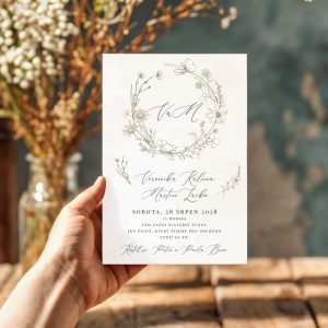 luxusni svatebni oznameni LSO2025 CZ 0410 4