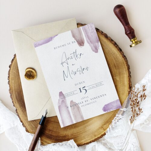 luxusni svatebni oznameni LSO2025 CZ 0411 2