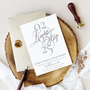 luxusni svatebni oznameni LSO2025 CZ 0422 2