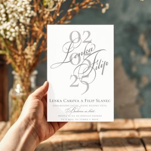 luxusni svatebni oznameni LSO2025 CZ 0422 4
