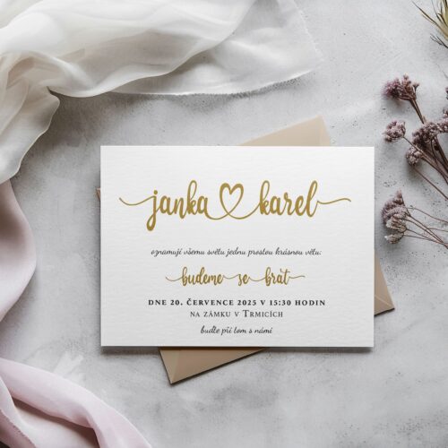 luxusni svatebni oznameni LSO2025 CZ 0423