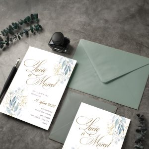 luxusni svatebni oznameni LSO2025 CZ 0427