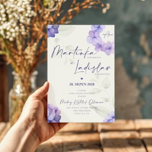 luxusni svatebni oznameni LSO2025 CZ 0428 4