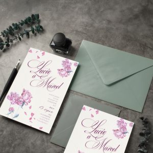 luxusni svatebni oznameni LSO2025 CZ 0429