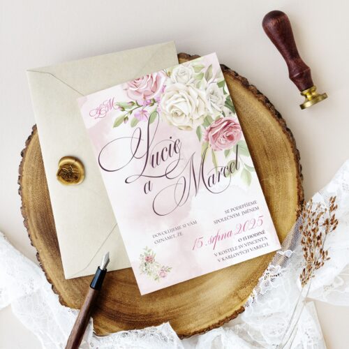 luxusni svatebni oznameni LSO2025 CZ 0431 2