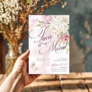 luxusni svatebni oznameni LSO2025 CZ 0431 4