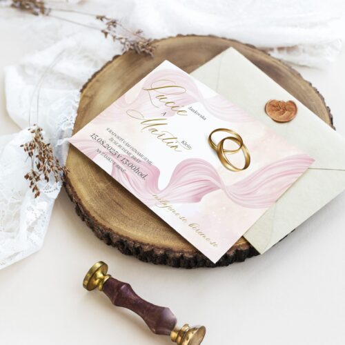 luxusni svatebni oznameni LSO2025 CZ 0432 2