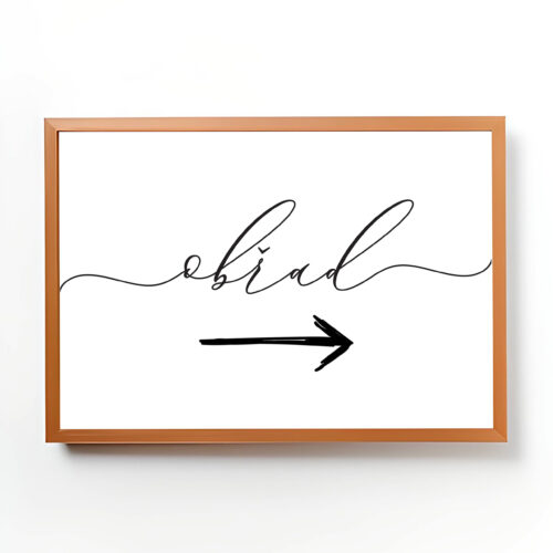 cedulka na svatbu obrad