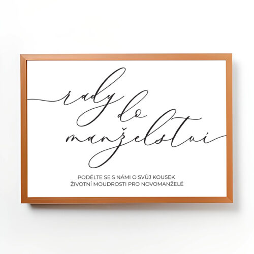 cedulka na svatbu rady do manzelstvi