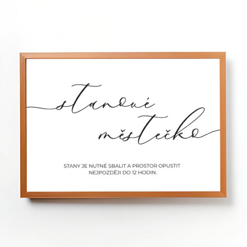 cedulka na svatbu stanove mestecko