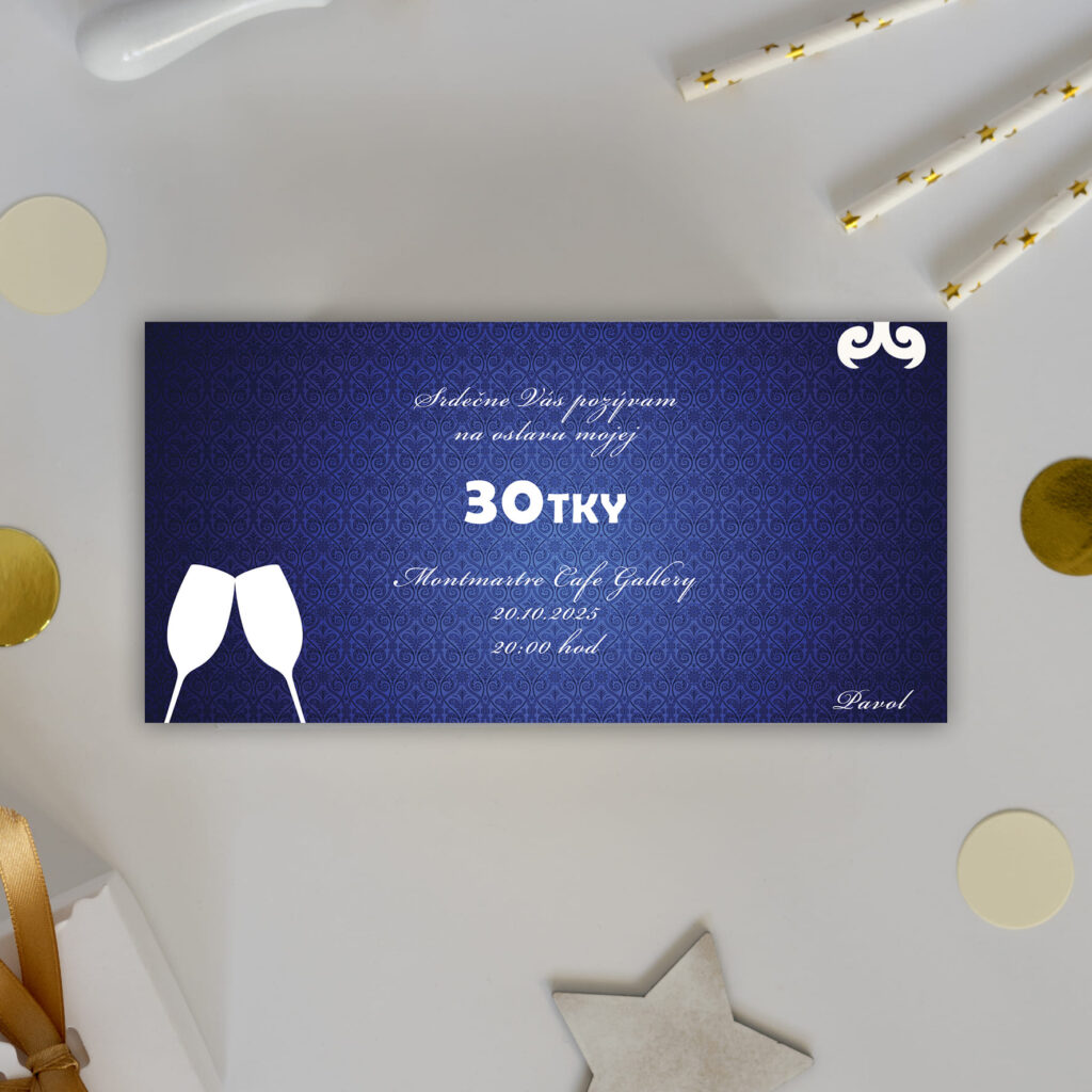 Pozvánka na oslavu 30 narozenin 22