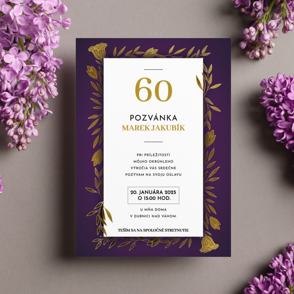 Pozvánka na oslavu 60. Narozeniny 2025_69