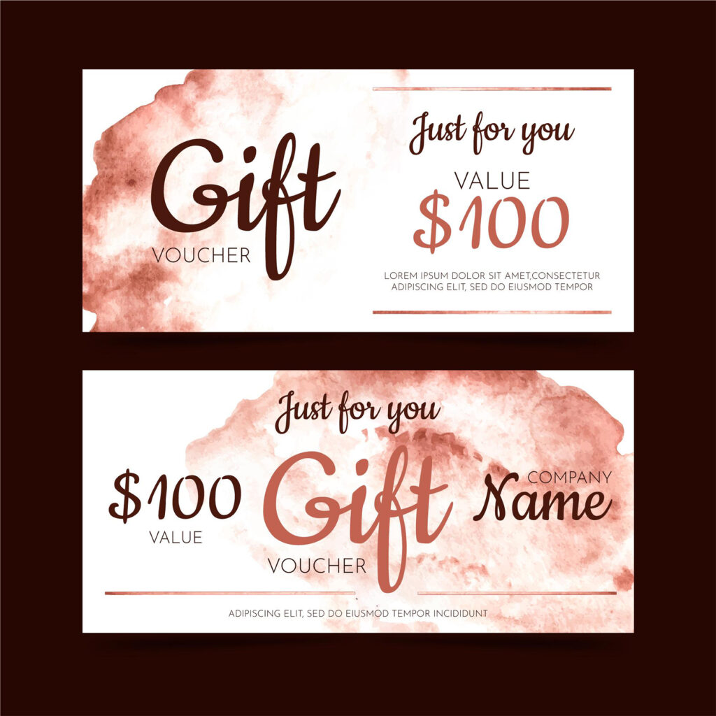 Dárkový poukaz 5 růžový