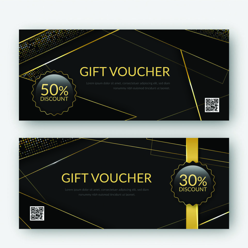 Dárkový poukaz 7 černý