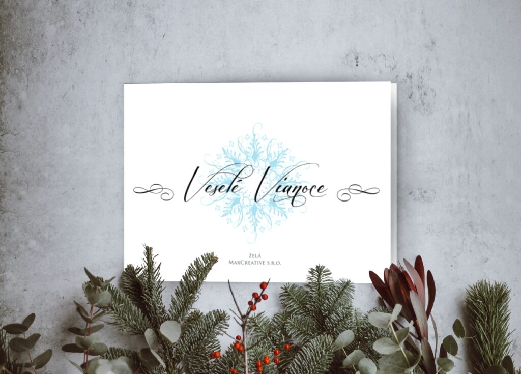 Novoročenka 106vp-vánoční přání 2025