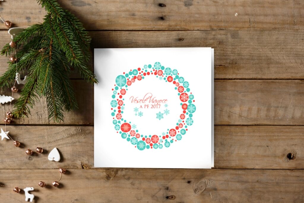 Novoročenka 116vp-vánoční přání 2025
