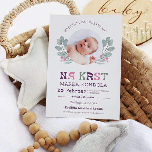 Pozvánka na křest