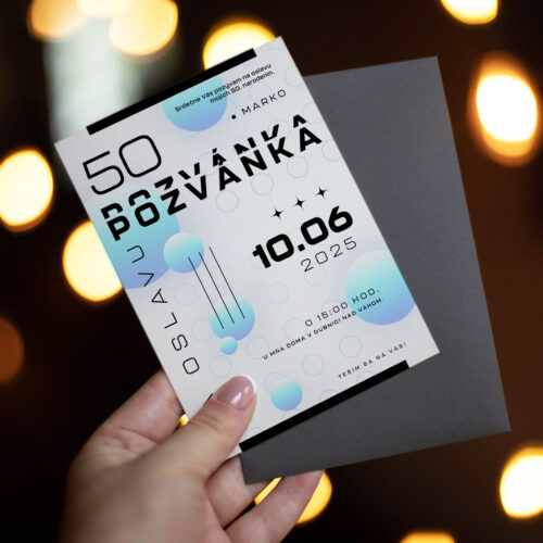 Pozvánka na oslavu