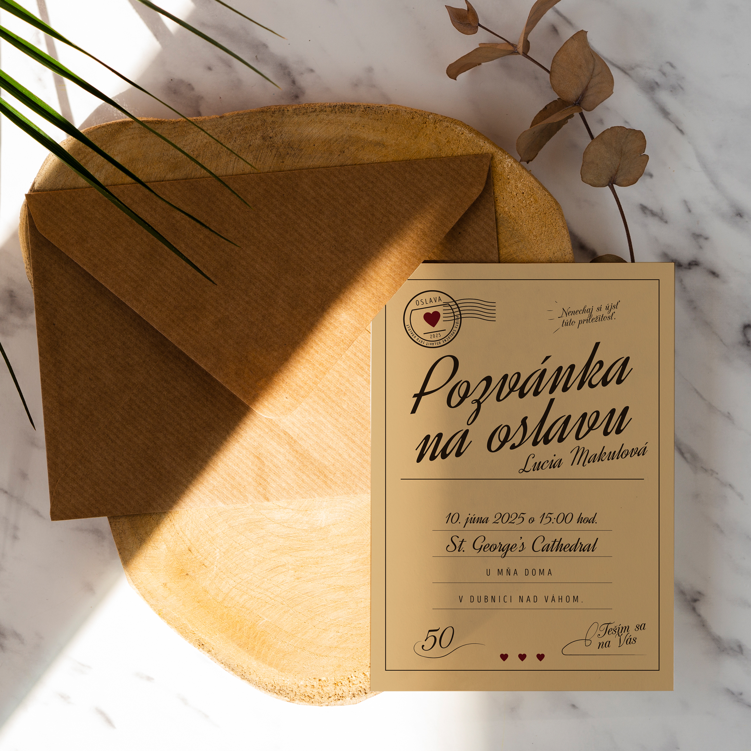 Retro pozvánky