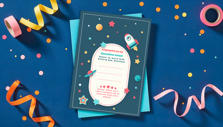 Elektronická pozvánka na dětskou oslavu 2025 41