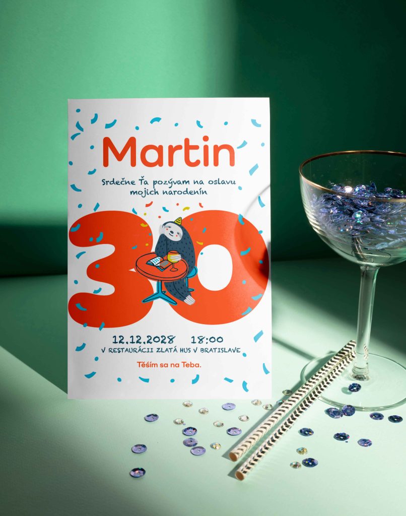Vtipná pozvánka na narozeniny 4