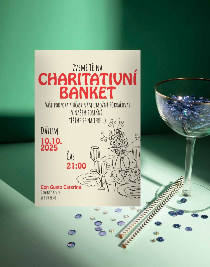 Pozvánka na banket Elegant