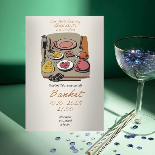 pozvánka na banket