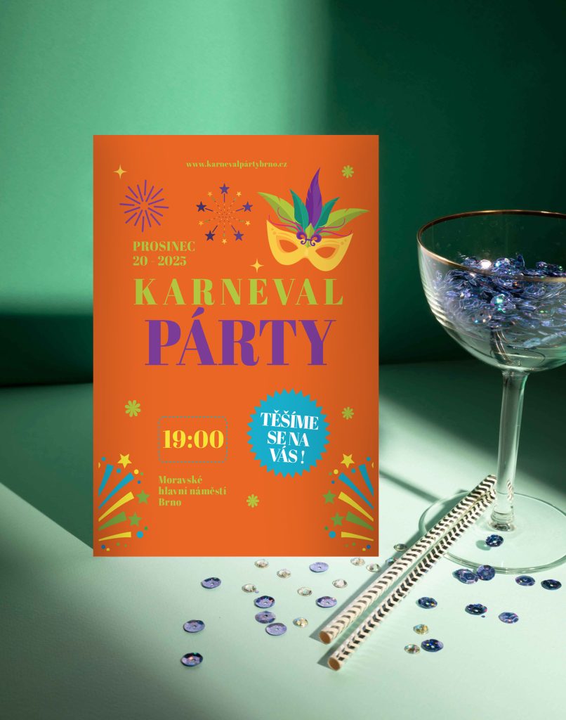 Pozvánka na karneval Orange