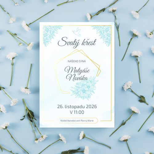 pozvánka na křest