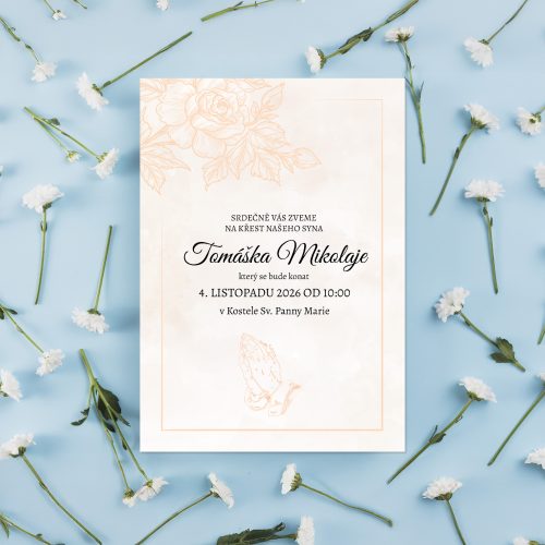 pozvánka na křest