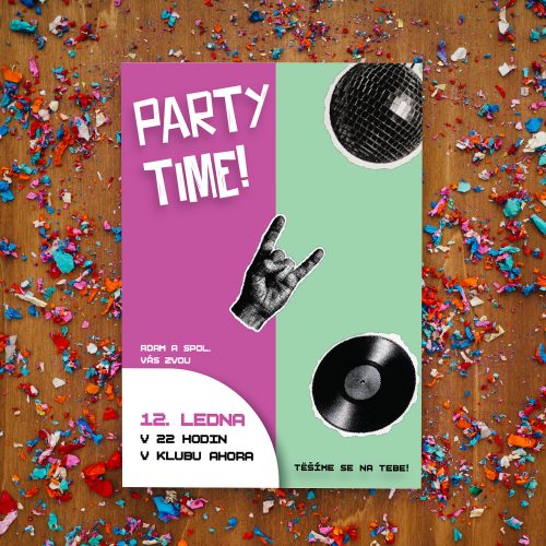 pozvánka na party