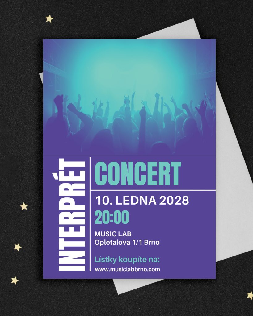Pozvánka na koncert 1